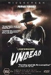 Undead - DVD 2002 R4 - Felicity Mason - Cult Horror Comedy Dvd case (Image 1) — Second-Hand