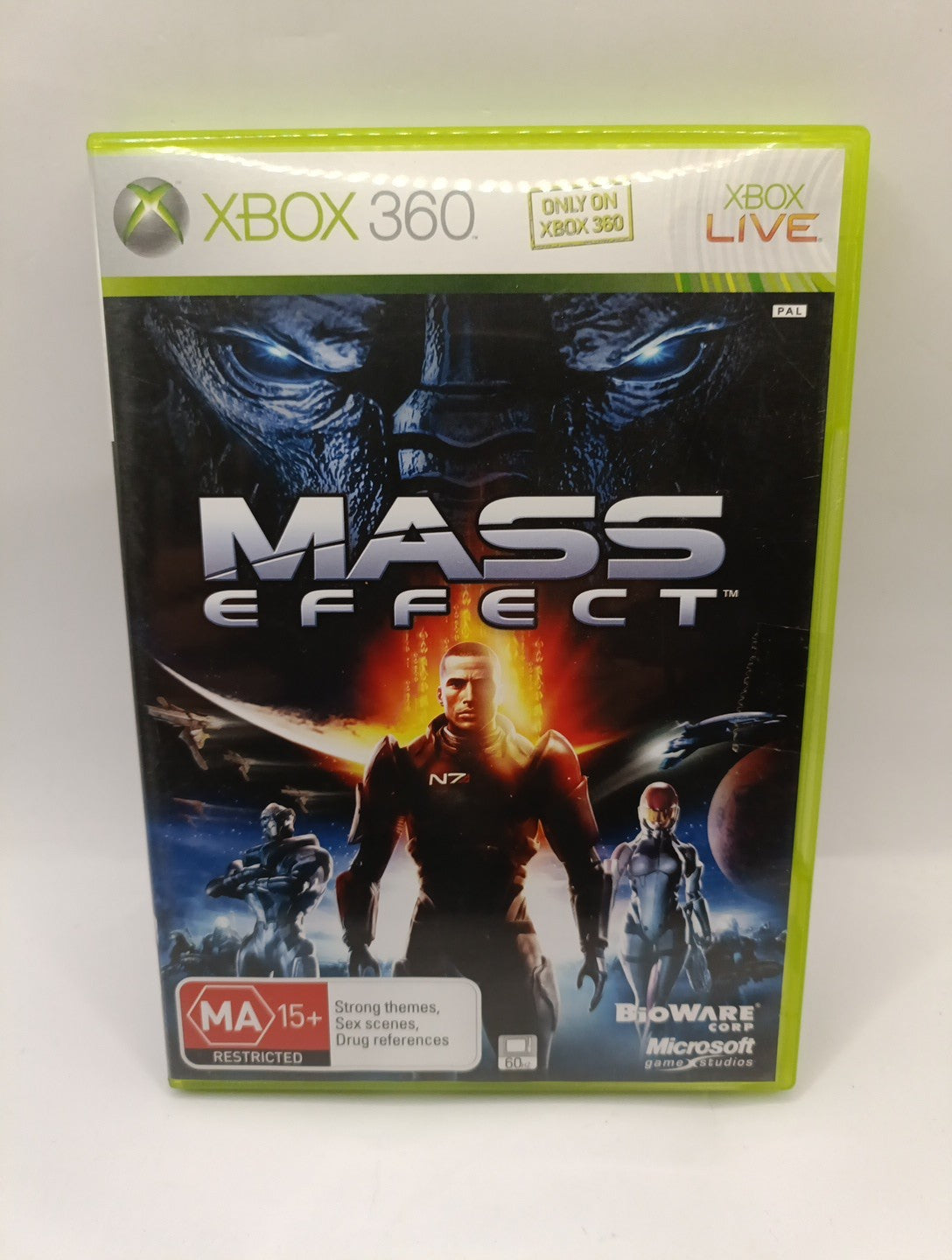 Mass Effect (Xbox 360 Game, PAL) XBOX 360 cover photo (Image 1) — Second-Hand