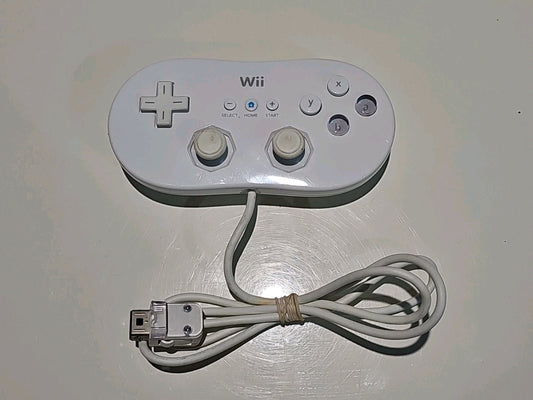 Official OEM Genuine Nintendo Wii Classic Controller White RVL005 WII cover photo (Image 1) — Second-Hand
