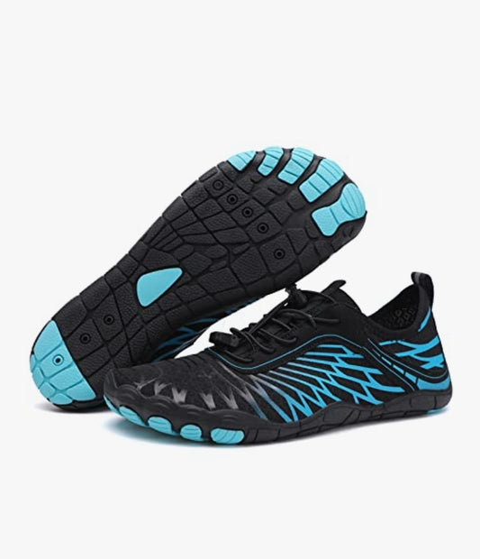 Hike Footwear Barefoot Mens Pro Waterproof Non-Slip Wide Outdoor Shoes Unisex cap/hat front (Image 1) — Second-Hand