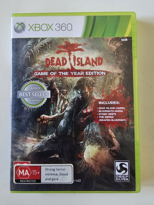 🎮 Dead Island: GOTY Edition [Xbox 360] [Light Scratching] 🎮 XBOX 360 cover photo (Image 1) — Second-Hand