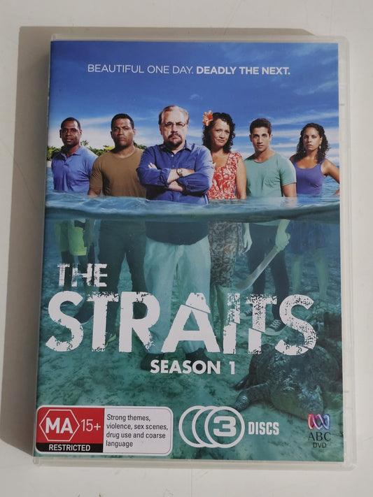 The Straits Season Series 1 x3 Mint Disc DVD Set Region 4 Complete Dvd case (Image 1) — Second-Hand
