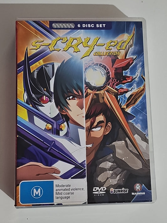 S-Cry-Ed Collection (DVD, 6-Disc Set) #. Region 4 Dvd case (Image 1) — Second-Hand