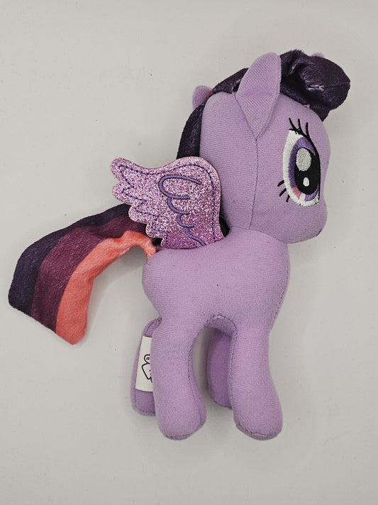 My Little Pony Twilight Sparkle Plush Stuffed Animal Hasbro 20cm figure front (Image 1) — Second-Hand