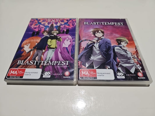 Blast of Tempest - Collection 1 & 2 - Complete (DVD) R4 Dvd case (Image 1) — Second-Hand