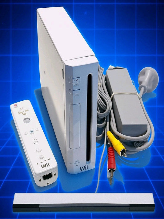 Nintendo Wii Console Bundle | Tested Working | Remote + Cables | Factory Reset | WII cover photo (Image 1) — Second-Hand