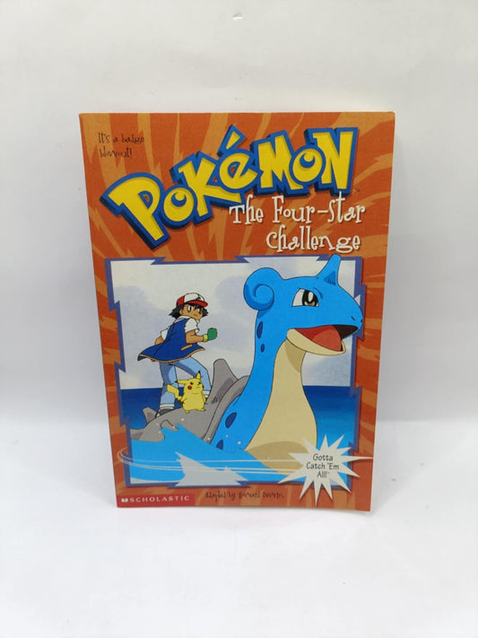 The Four-Star Challenge (Pokemon Chapter Books) paperback Used - book cover (Image 1) — Second-Hand