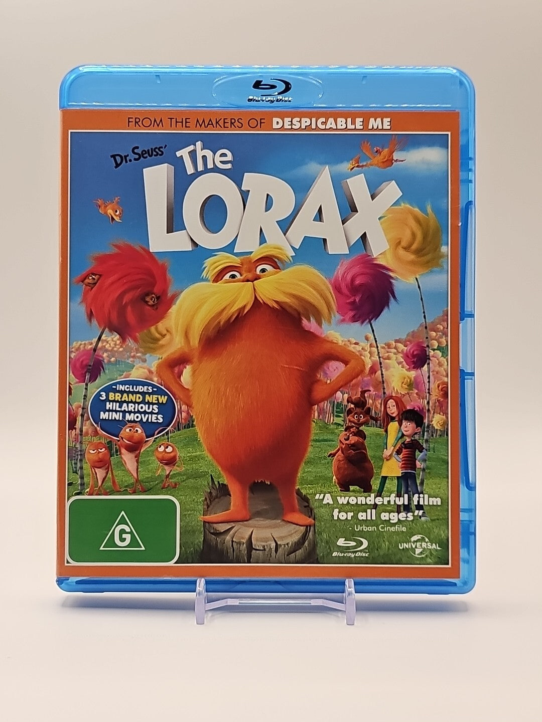 Dr. Seuss' The Lorax (Blu-ray, 2012) Blu-Ray case (Image 1) — Second-Hand