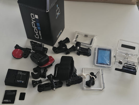GoPro Hero 3 with Heaps Of Accessories Untested cap/hat front (Image 1) — For Parts or Repair