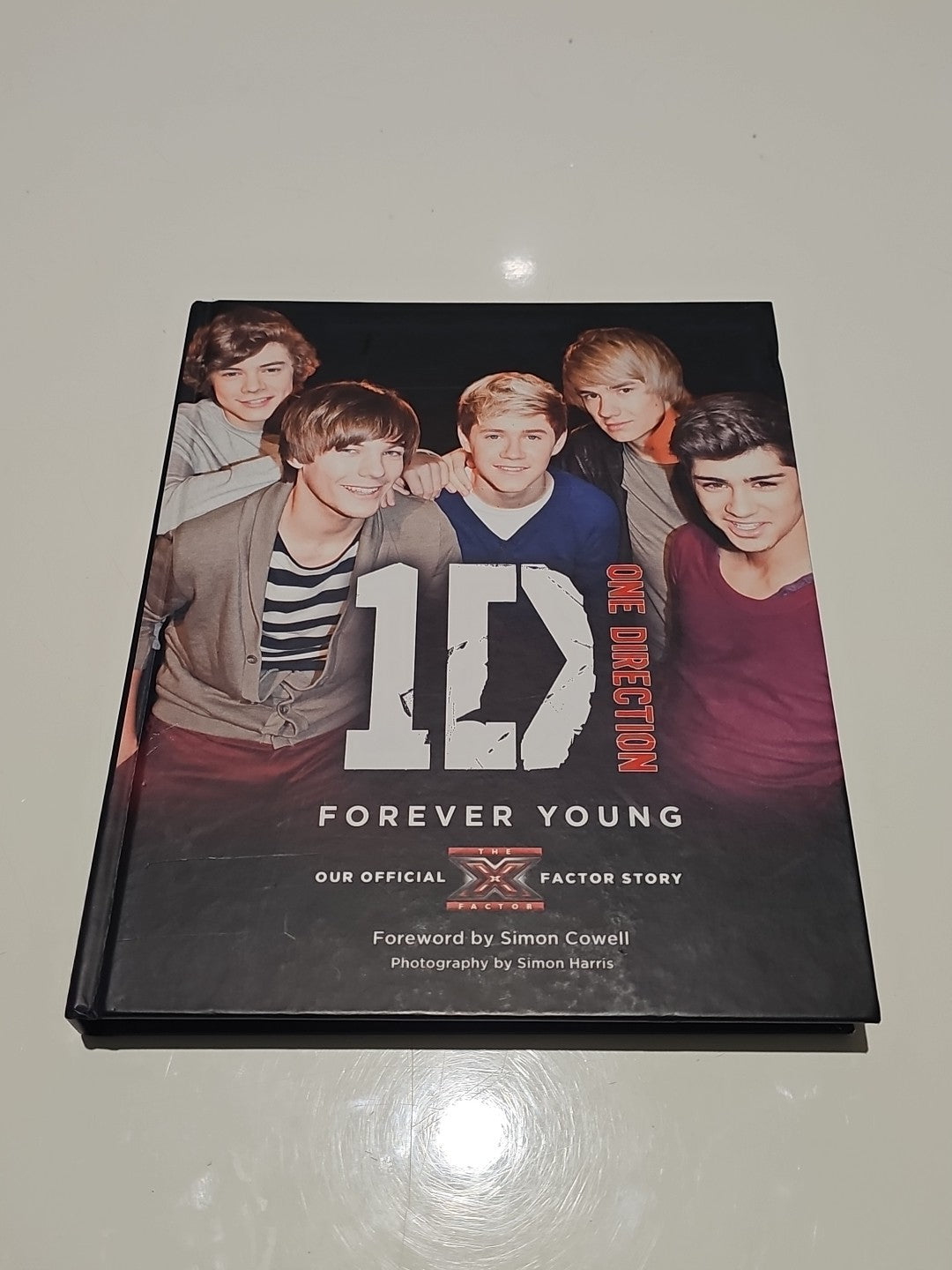 One Direction Forever Young Hardcover book- Official 1D Mechandise book cover (Image 1) — Second-Hand