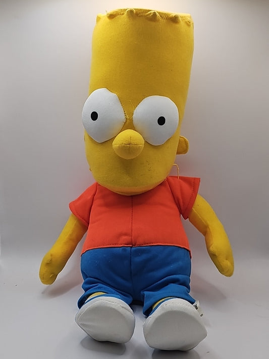 The Simpson Bart Simpson Stuffed Doll- Rare Non For Sale At Retail plush front (Image 1) — Second-Hand