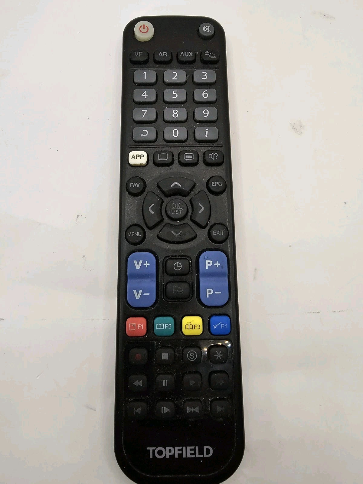 Replaced Remote for TOPFIELD controller front (Image 1) — Second-Hand