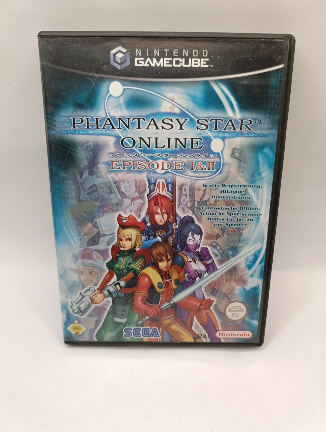 Nintendo GameCube - Complete - Phantasy Star Online Episode I & II | Pal | cover photo (Image 1) — Second-Hand