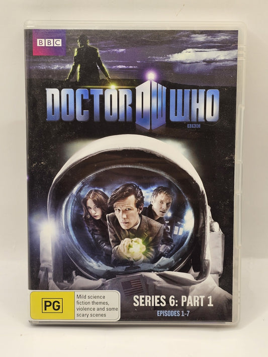 Doctor Who: Season 6 - Part 1 Eps 1-7 (DVD, 2010) Sci-Fi Drama TV Series Film Dvd case (Image 1) — Second-Hand