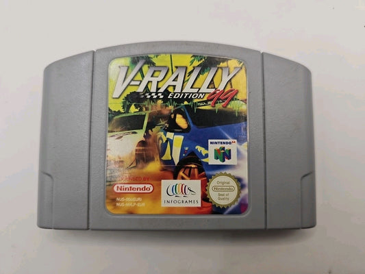 V-Rally Edition 99 - Nintendo 64 N64 cover photo (Image 1) — Second-Hand