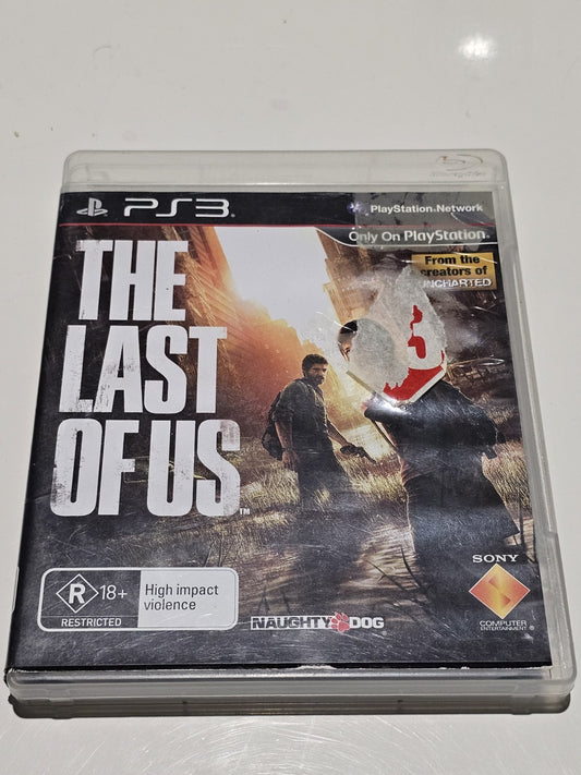 The Last Of Us + Manual - Sony PlayStation 3 PS3 Game VGC PAL Complete PS3 cover photo (Image 1) — Second-Hand