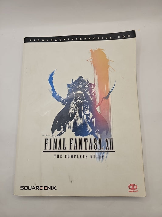 Final Fantasy XII: The Complete Guide Hardback Strategy Guide book cover (Image 1) — Second-Hand