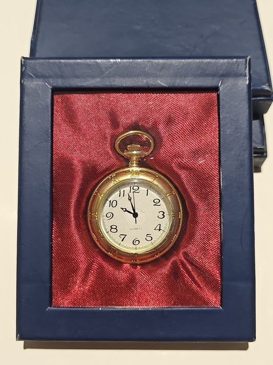 Hachette & Atlas Pocket Watch Part Of Large Collection Individual Sale. cap/hat front (Image 1) — Second-Hand