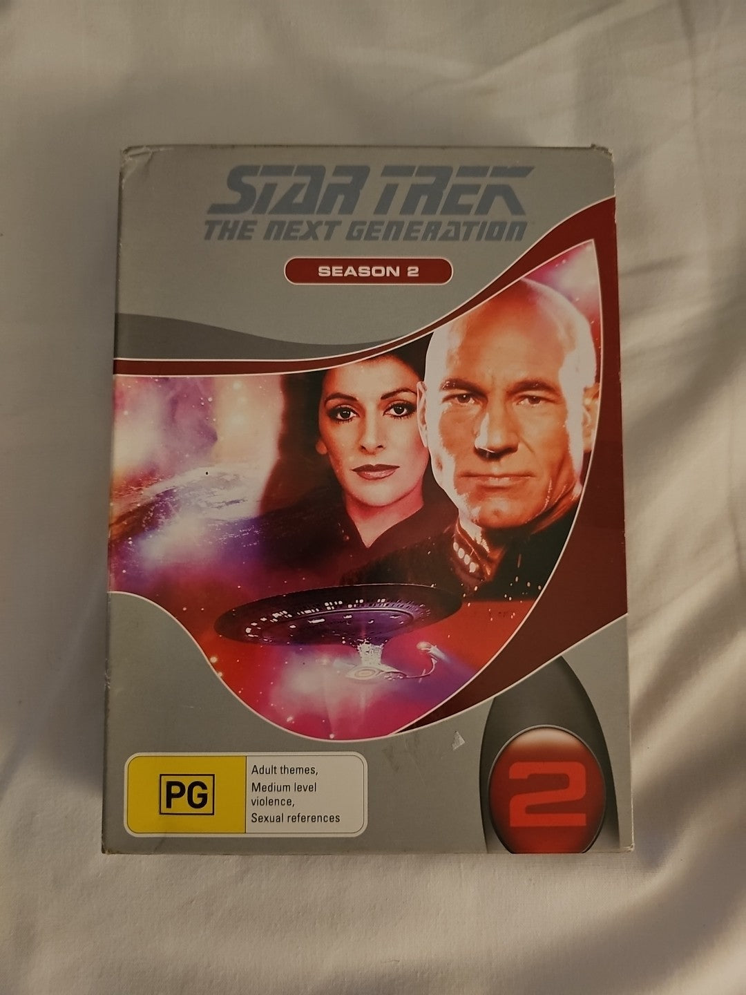 Star Trek The Next Generation Complete Series 2 Sci-Fi Outer Space Travel Dvd case (Image 1) — Second-Hand