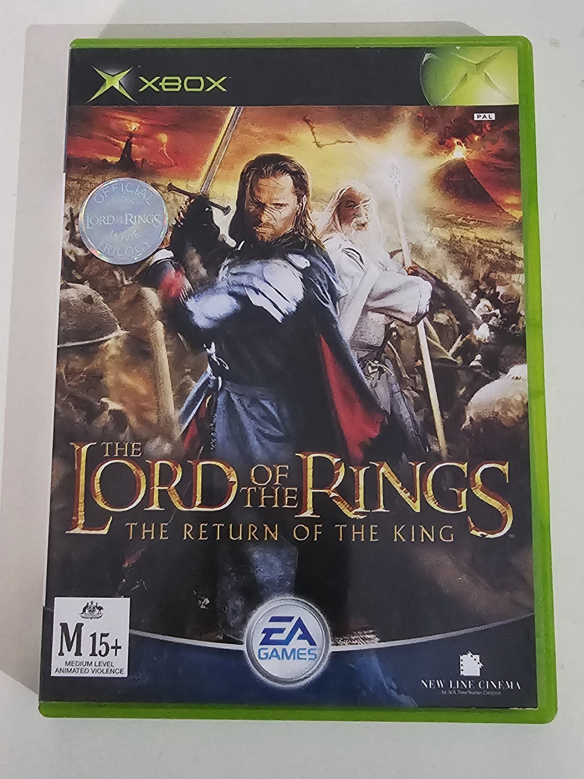 The Lord Of The Rings The Return Of The King Ps2 Pal Official Stamp Trilogy Au product photo (Image 1) — Second-Hand