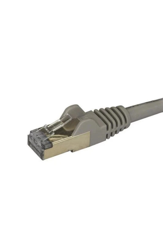 8ware 0.5m Gray Cat6a Ethernet Cable - PL6A-0.5GRY product photo (Image 1) — Second-Hand