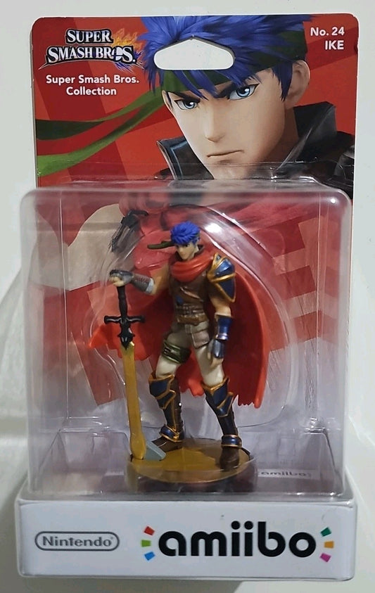 Amiibo IkeSuper Smash Bros 2014 Nintendo Switch 3DS Wii U *New Sealed* WII U cover photo (Image 1) — Brand New (Sealed or Lik