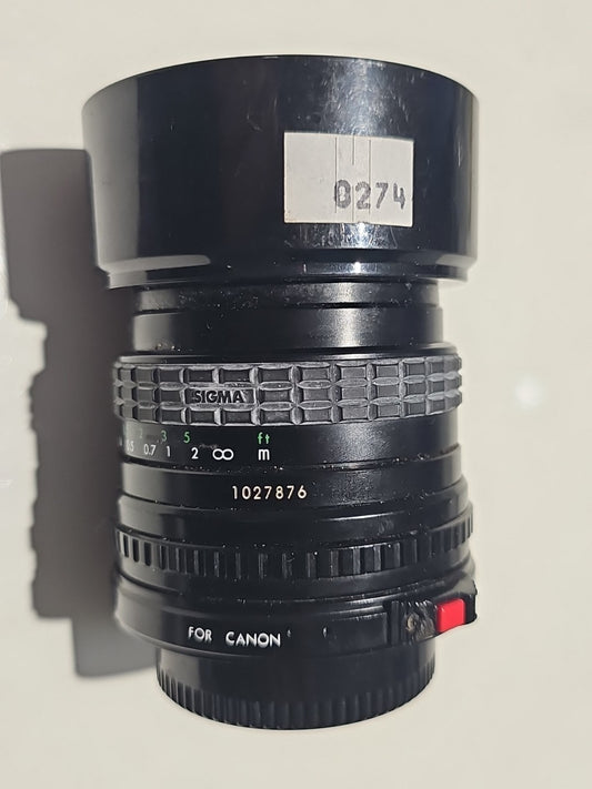 Sigma Super Wide II 24mm F/2.8 Lens For Canon device front (Image 1) — Second-Hand