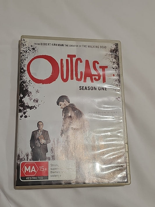Outcast Season One 1 DVD 4 Disc Set Region 4 PAL Dvd case (Image 1) — Second-Hand
