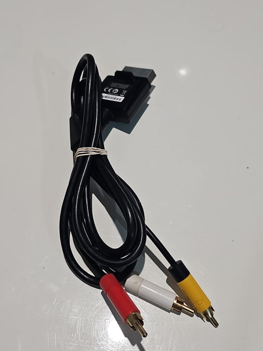 Genuine Microsoft Xbox 360 Composite AV Cable Cord X821376-002 XBOX 360 cover photo (Image 1) — Second-Hand