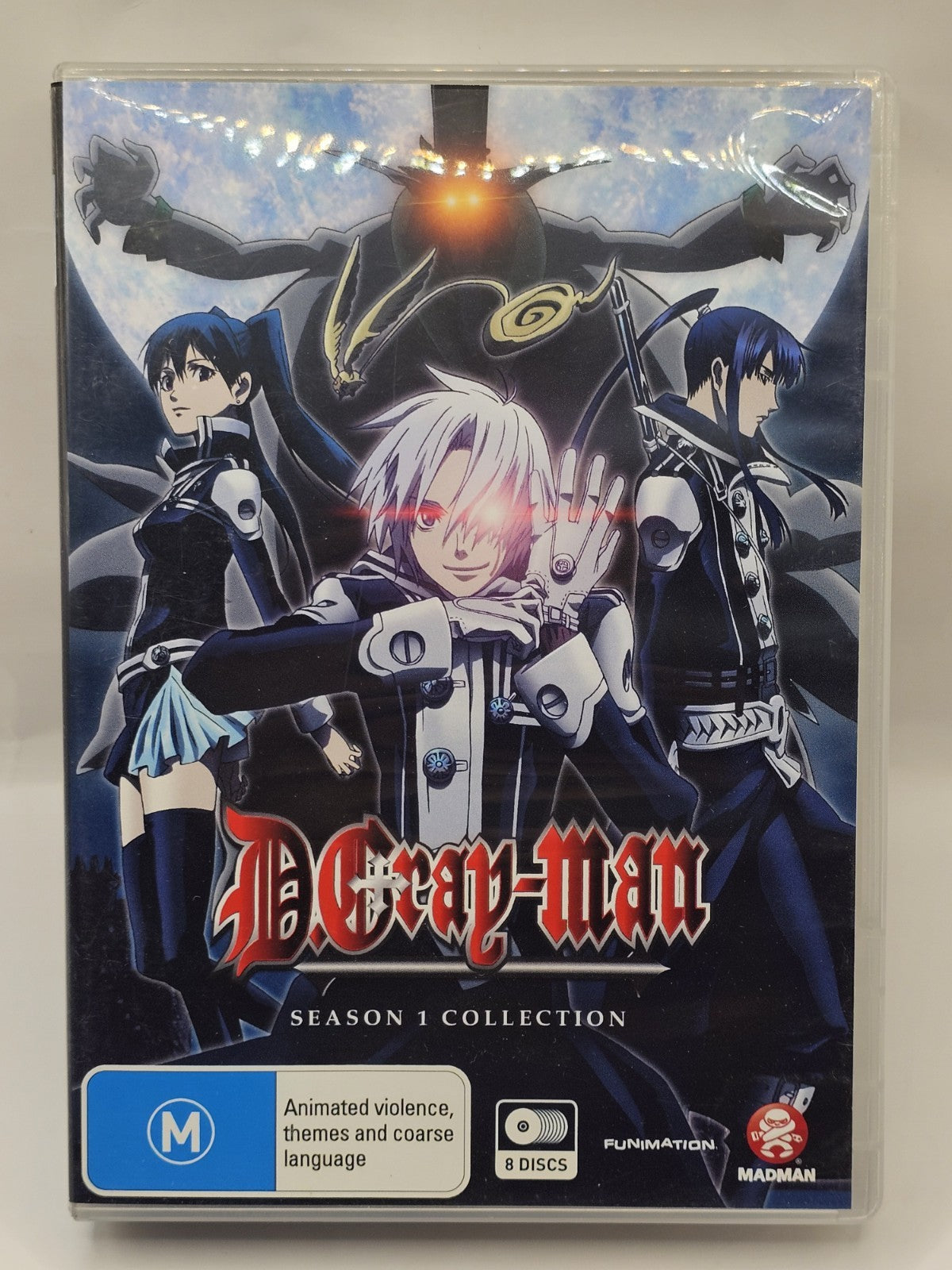D.Gray-Man Season 1 - 8 Disc Box Set, DVD, Region 4 Dvd case (Image 1) — Second-Hand