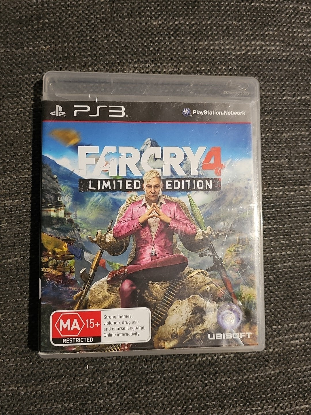 MINT DISC Farcry 4 Limited Edition (PlayStation 3 PS3) Complete With Manual PS3 cover photo (Image 1) — Second-Hand