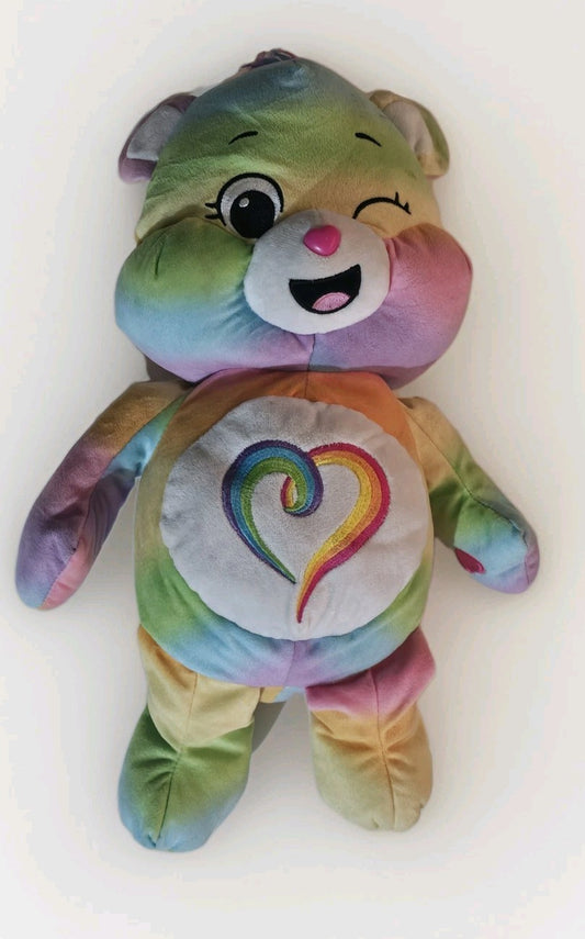 2 X 40cm Care Bear With Heart 2024 2023 40cm garment front (Image 1) — Second-Hand