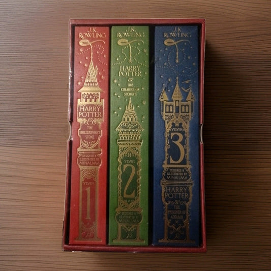 Harry Potter |Sealed | Minalima Edition Years 1-3. Rare. book cover (Image 1) — Brand New (Sealed or Like New)
