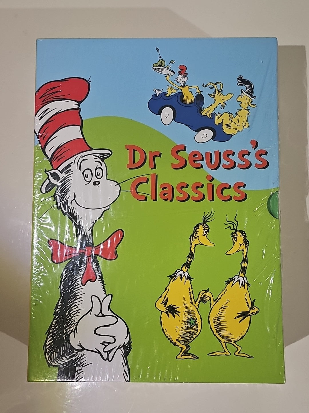 New Dr Seuss's Classic Collection - 6 Book Box Set The Cat In The Hat Hardcover book cover (Image 1) — Brand New (Sealed or L