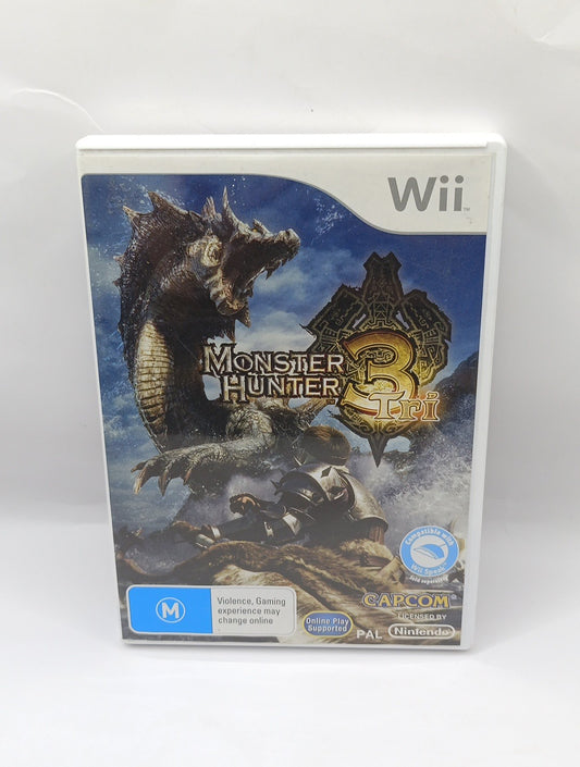 Monster Hunter 3 - Nintendo Wii WII cover photo (Image 1) — Second-Hand