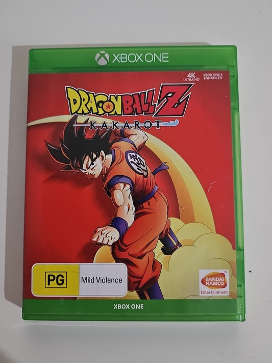 Dragon Ball Z Kakarot Xbox One Video Game PAL DragonBall XBOX ONE cover photo (Image 1) — Second-Hand