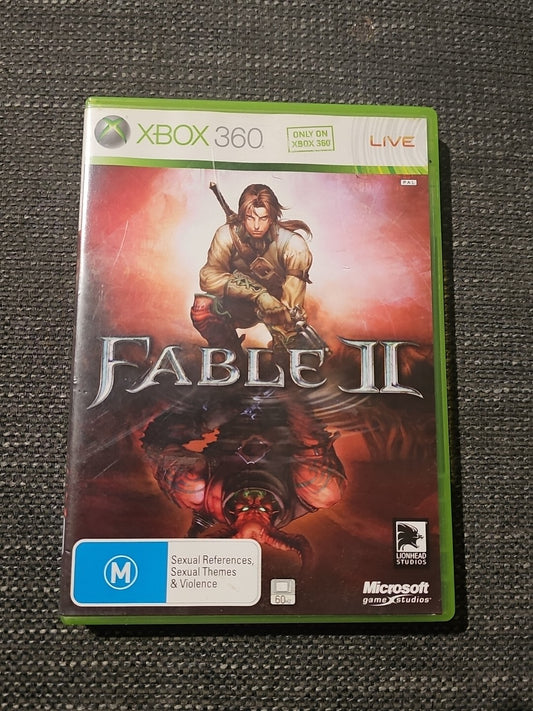 🇦🇺 Fable 2 II Xbox 360 Game Complete with Manual - PAL Adventure RPG Fantasy XBOX 360 cover photo (Image 1) — Second-Hand