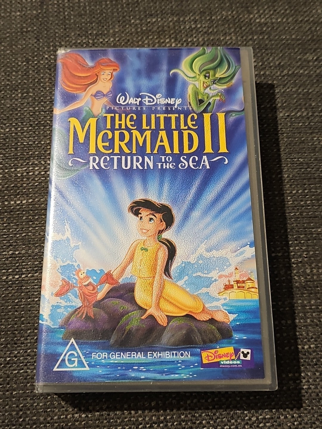 The Little Mermaid II Return To The Sea VHS Walt Disney Video, Melody. Vhs case (Image 1) — Second-Hand