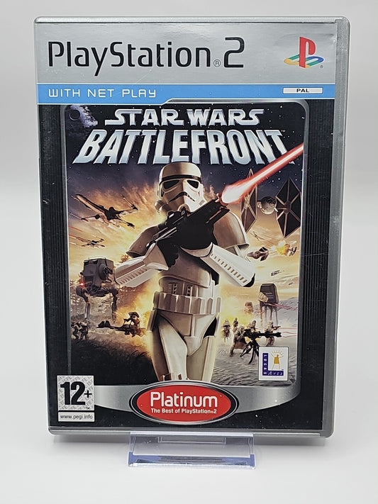 Star Wars Battlefront PlayStation 2 PS2 PAL - With Manual - Good Condition product photo (Image 1) — Second-Hand