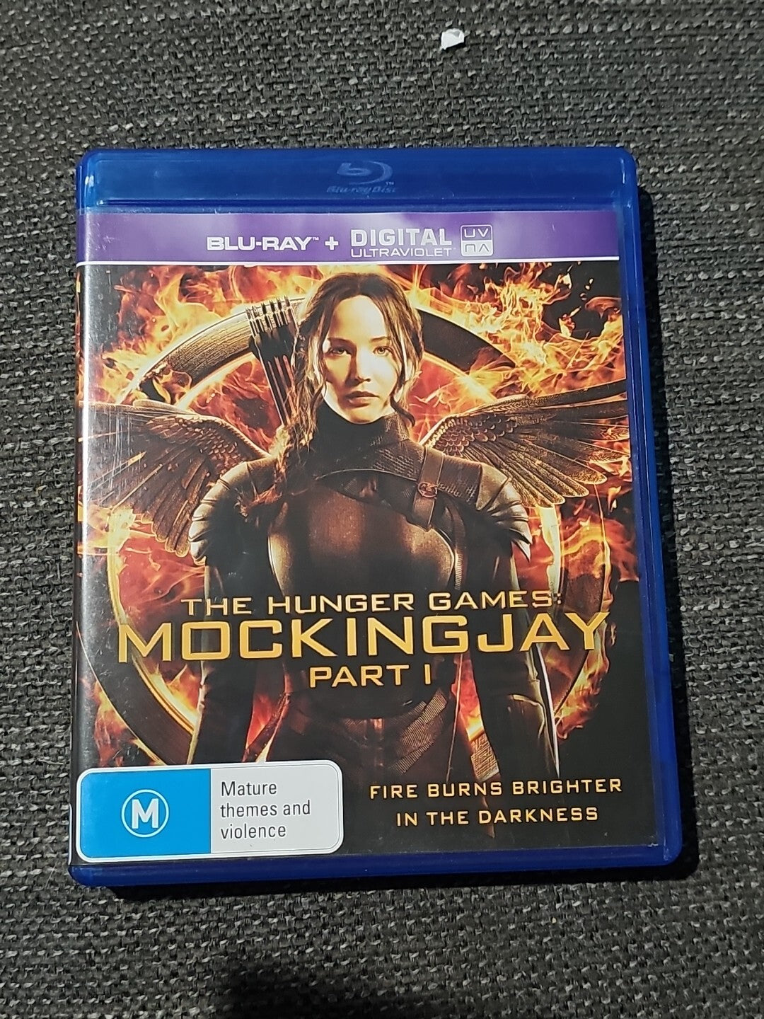 The Hunger Games Mockingjay Part 1 Blu-Ray Blu-Ray case (Image 1) — Second-Hand