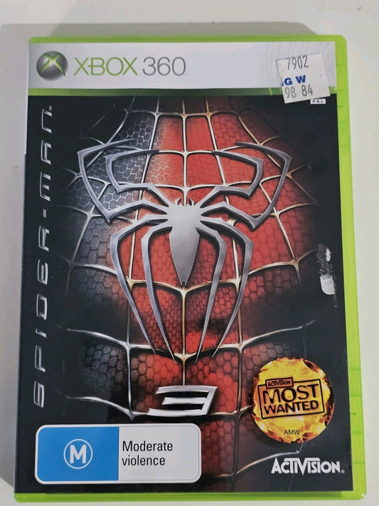Spider-Man 3 - XBOX 360 Very Good condition Australian Dispatch XBOX 360 cover photo (Image 1) — Second-Hand