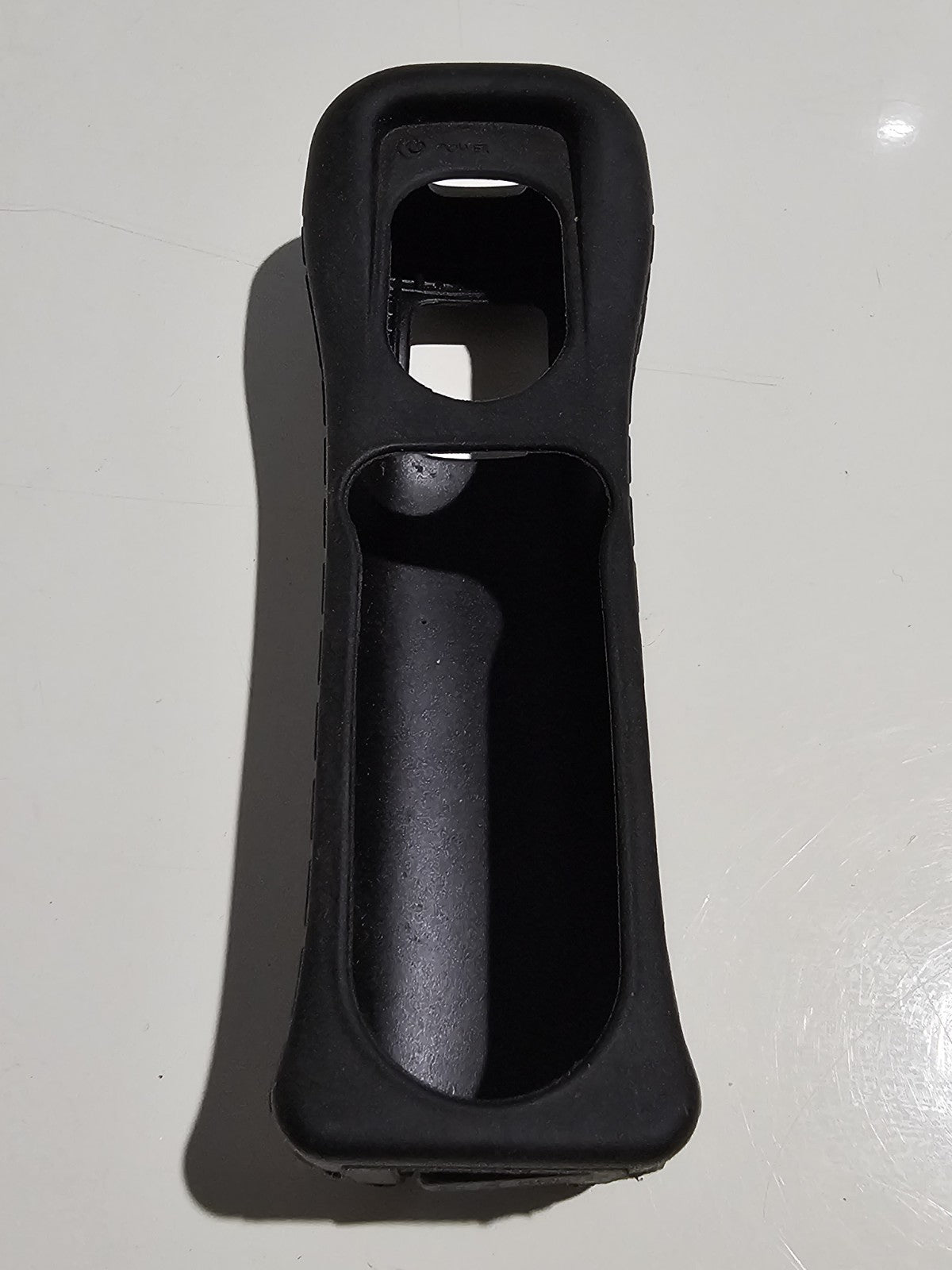 Genuine Nintendo Wii Silicone Remote Jacket / Protective Sleeve - Black WII cover photo (Image 1) — Preowned