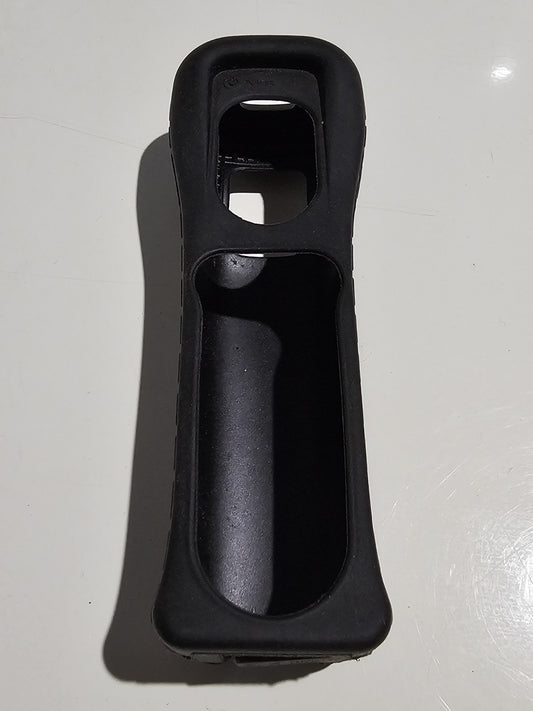 Genuine Nintendo Wii Silicone Remote Jacket / Protective Sleeve - Black WII cover photo (Image 1) — Preowned