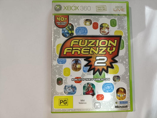 Fuzion Frenzy 2 - Microsoft Xbox 360 PAL Genuine RARE! XBOX 360 cover photo (Image 1) — Second-Hand