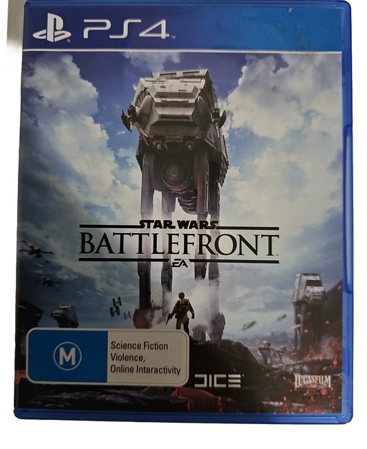 Star Wars Battlefront PS4 PAL PS4 cover photo (Image 1) — Second-Hand