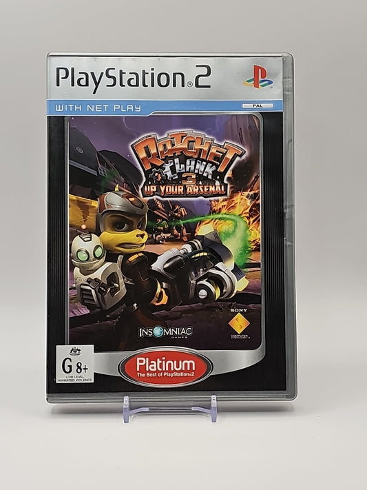 Ratchet And Clank 3 Up Your Arsenal - Ps2 book cover (Image 1) — Second-Hand