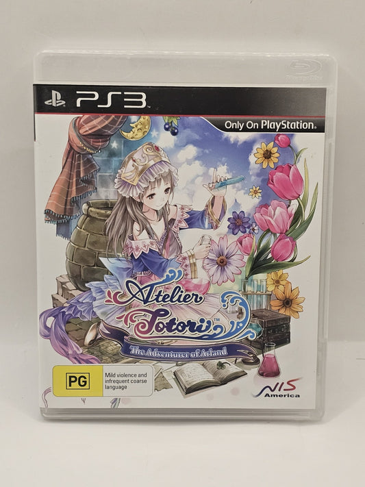 Atelier Totori: The Adventurer Of Arland Sony Playstation 3 PS3 PAL Complete PS3 cover photo (Image 1) — Second-Hand