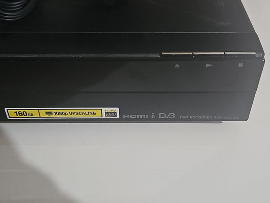 Sony RDR-HDC100 DVD HDD Recorder Digital Tuner Player - Parts Or Repair Dvd case (Image 1) — Broken (For Parts or Repair)