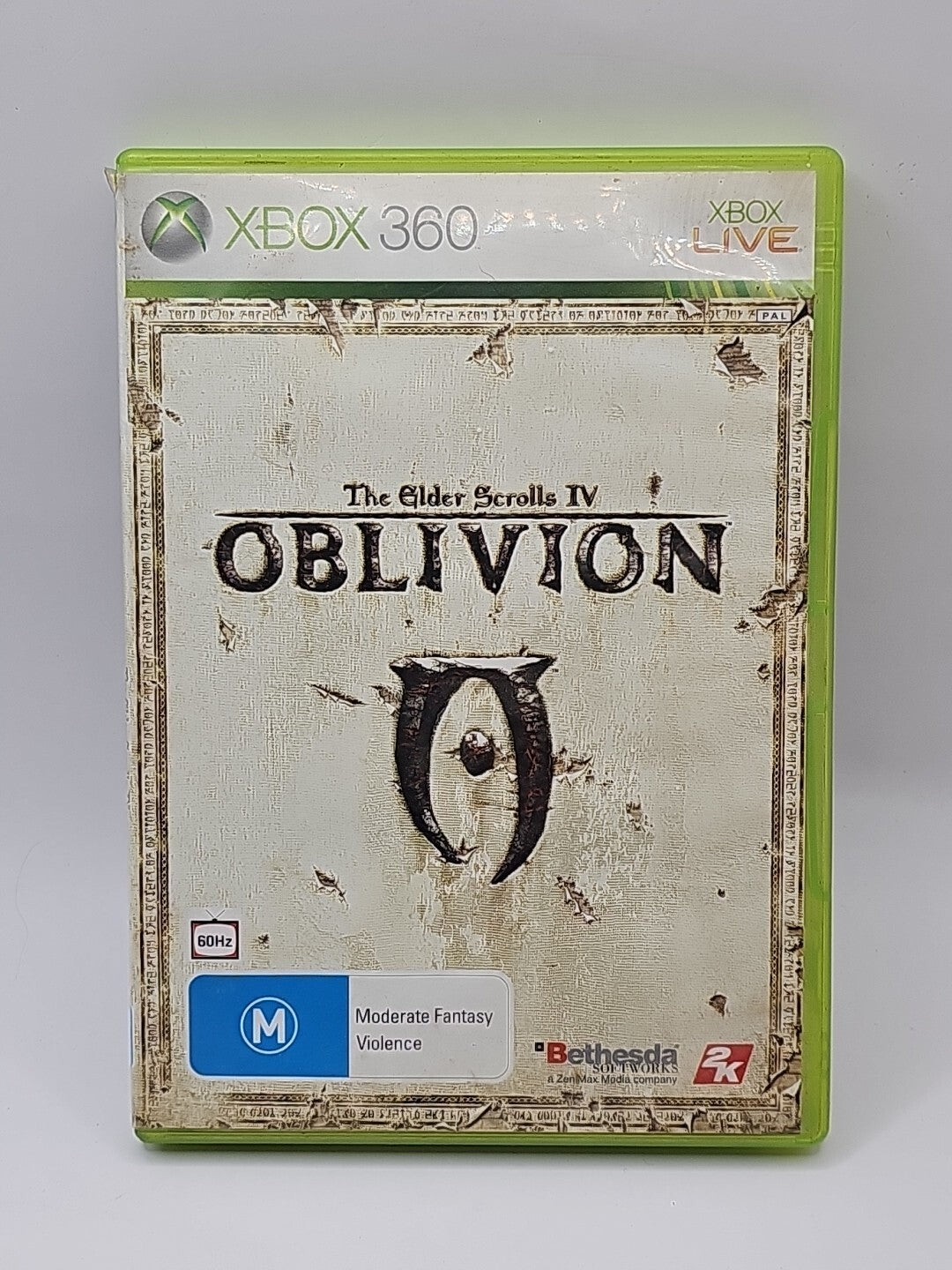 XBOX 360 - The Elder Scrolls IV: Oblivion - Fantasy RPG - 2006 XBOX 360 cover photo (Image 1) — Second-Hand