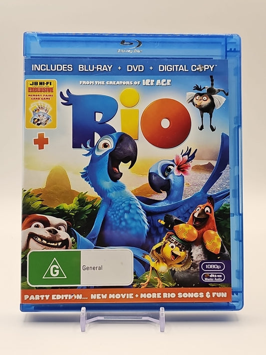 Rio [Bluray, 2011] Blu-Ray case (Image 1) — Second-Hand